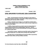 Press release [Nov. 14, 2003D]