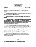 Press release [Feb. 14, 2003]