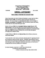 Press release [July 10, 2003]