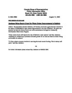Press release [Aug. 12, 2003A]