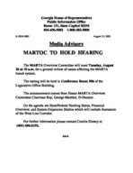 Press release [Aug. 13, 2003]
