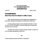 Press release [Feb. 19, 2004B]