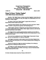 Press release [Mar. 18, 2004]
