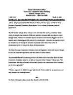 Press release [Mar. 31, 2004]