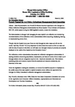 Press release [Mar. 8, 2004]