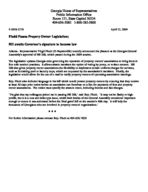 Press release [Apr. 15, 2004]