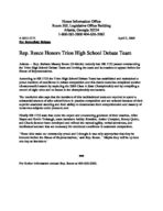 Press release [Apr. 5, 2004C]