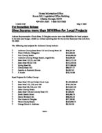 Press release [May 4, 2004C]