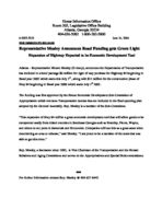Press release [June 14, 2004]
