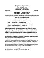 Press release [June 9, 2004]