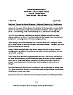 Press release [July 30, 2004]