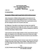 Press release [July 7, 2004]