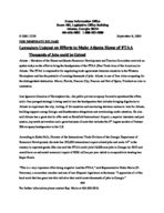 Press release [Sept. 8, 2004]
