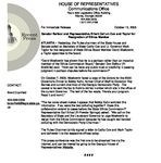 Press release [Oct. 13, 2005]