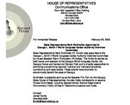Press release [Feb. 25, 2005]
