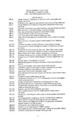 House general calendar, 2009 March 18