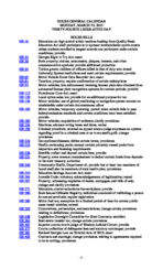 House general calendar, 2015 March 23