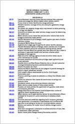 House general calendar, 2018 February 12