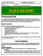 Daily report [Jan. 13, 2006]