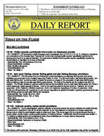 Daily report [Feb. 2, 2007]