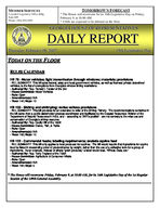 Daily report [Feb. 8, 2007]