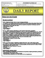 Daily report [Feb. 9, 2007]