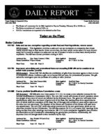 Daily report [Feb. 22, 2016]