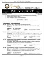 Daily report, 2018 February 27