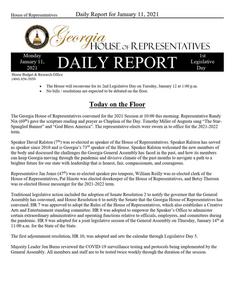 Daily report, 2021 January 11