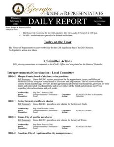 Daily report, 2021 February 4