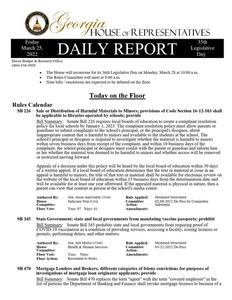 Daily report, 2022 March 25