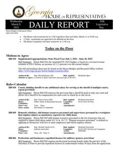 Daily report, 2022 March 9