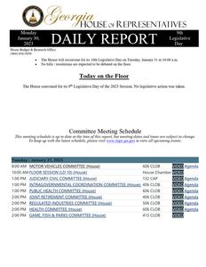 Daily report, 2023 January 30