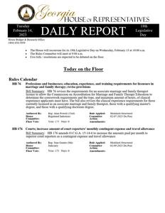 Daily report, 2023 February 14