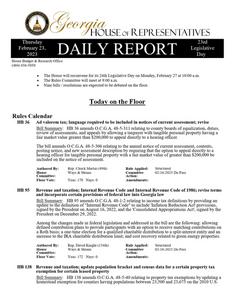 Daily report, 2023 February 23