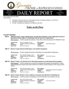 Daily report, 2023 February 6