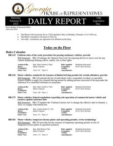 Daily report, 2023 February 9