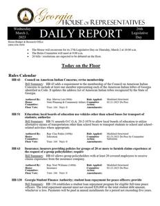 Daily report, 2023 March 1