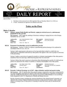 Daily report, 2023 March 21