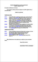 House supplemental rules calendar [Mar. 24, 2017A]