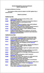 House supplemental rules calendar [Mar. 3, 2017A]
