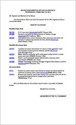 House supplemental rules calendar, 2018 February 28