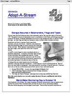 Adopt-a-stream, Vol. 10, no. 4 (July/Aug. 2003)