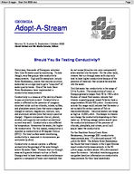 Adopt-a-stream, Vol. 10, no. 5 (Sept./Oct. 2003)