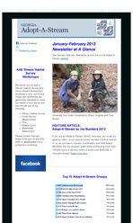 Adopt-a-stream, Jan.-Feb. 2013