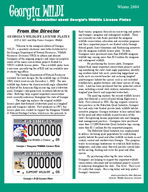 Georgia wild : a newsletter about Georgia's wildlife license plates, Winter 2004