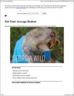 Georgia wild: news of nongame and natural habitats, 2020 February 28