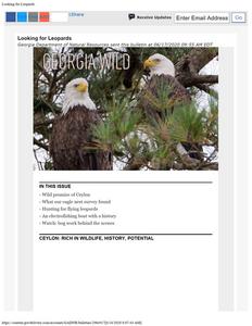 Georgia wild: news of nongame and natural habitats, 2020 June 17
