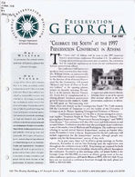 Preservation Georgia, Fall 1997