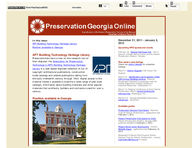 Preservation Georgia online, Dec. 31, 2011-Jan. 6, 2012